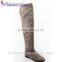 OEM,ODM women flat boots over knee boot shoes