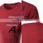 2016 New Arrival New Mens Slim Fit Crew Neck T-shirt Short Sleeve Muscle Tee Luxury Casual Shirt