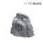 100V Brown Garden Loud Outdoor Speaker With ROHS Certificate
