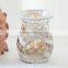 Mosaic crystal glass incense burner