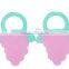 cute baby toy BPA free silicone fruit teether