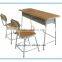 Werzalit Double desks and chairs for student studing TF-13112F