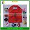Custom foldable reusable polyester grocery shopping bags