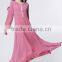 New Arrival Elegant Fashion Long Muslim Dresses for Women