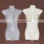 Headless plastic female half body hanging scale mannequin dress form