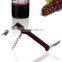 Burgundy Economy Stainless Steel Waiters Wine Corkscrew Opener