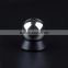 Silver phone car holder stainless steel metal materials 360 rotating car holder