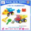 Popular bucket beach toy sand beach car toy for kids