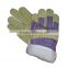 warm winter pig leather safety work protection gloves