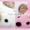 OEM rubber sole anti - slip good quality new born cartoon 3 D baby shoe socks