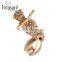 Latest model fashion 2015 new products Parrot fashion rhinestone men's brooch jewelry  China