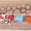 custom made rubber soft pvc keychain wholesale