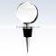 Wholesale custom logo crystal wine bottle stopper with couple name for wedding favor gift