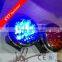 12V 9 x 2LED DIY Circular Red Bule Motorcycle Flashing Tail Lights Warning light Emergency Lamp Decorative lamp