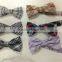 Factory wholesale quality 100% silk or polyester Adjustable Length Self Tied Necktie Bow Ties-JB60312