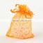 top sale colored organza jewelry bag with drawstring