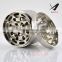 VA 4 Parts Chromium Crusher Herb Grinder, Heavier & Stronger Zink Alloy Grinders with Beautiful Polished Chrome Finished