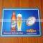 Eco-friendly non-woven airplane table mat/rubber table mat