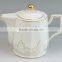 china supplier moka pot, ceramic moka pot new design, white ceramic coffee moka pot