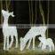 Christmas Decor 3d Iron Deer Design Led Motif Light,Led Light Motif