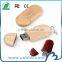 Promotional Wooden Usb Flash Drive With Key Chain Wholesale