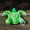 PVC factory price turtle design animal pool float inflatable donut