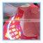 Recycled hot sell eco-friendly red organic cotton shopping bag
