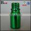 glass cosmetic serum bottle , electroplating green essential oil bottle