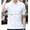 korean fashion new design custom all over print colorful polo shirts designs