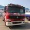 Sinotruck HOWO 4+2 seats water tank fire truck electric fire truck
