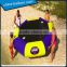 High quality 0.9mm PVC Tarpaulin Inflatable Water Trampoline Combo For Water Sports