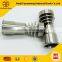 10mm male domeless titanium nail