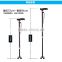 Aluminum cane with lights, Adjustable Aluminum cane with 4 legs adjustable walking aid Four-feet walking stick 601-2-Y