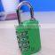 Travel luggage combination padlock, 4 digital combination padlock, Luggage Zinc Alloy Combination Padlock