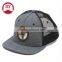 blank flat bill 5 panel snapback caps , mesh hats