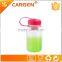 BPA free clear plastic child travel water bottle