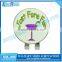 Lucky clover magnetic ball marker golf cap clip
