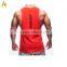 Custom fitness tank tops men's gym loose singlets