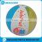 2016 promotional colorful logo pvc ball, inflatable body ball