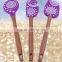 Perfect Kitchen Bakeware Kit Colorful Silicone Rubber Spatula 3 Pcs Set