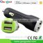 2016 New Arrival Universal promotional Dual USB Car Charger with CE FCC ROHS Certificate
