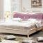 Wood/Metal/Leather/MDF Comfortable Bed