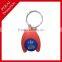 Souvenir Personalized Design Coin Holder Keychain promotional