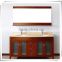 63 inch Freestanding Double Sink Bathroom Vanity In Cherry Finish From LANO LN-T1360