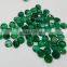 5mm Natural Loose Dark Green Brazil Emerald Round Transparent