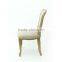 Classic carved solid oak living chair home furniture white living chair wood chair