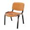 Elegant bent wood student chair, school chair with powerful metal frame