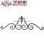 China supplier iron grill design for balcony /wrought iron fence component