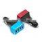 OEM full aluminum bottom quick electric 4 usb car mobile charger adapter