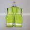 Best quality of construction work clothes safety vest reflective with pockets